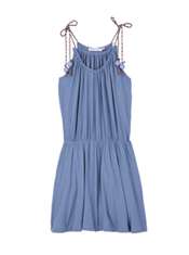 Blue Braided Strap Ball Dress by See by Chloe   Blue   Buy Dresses 