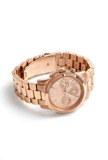 Michael Kors Watches  Rose Gold Chronograph Watch by Michael Kors 