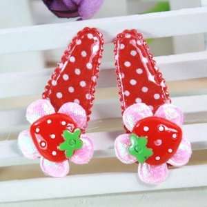 com Red / Baby /Newborn/ Toddler/ Girls Stawberry with Blossom Flower 