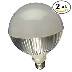   E27 2 Non Dimmable High Power 9 LED Par38 Lamp, 14 Watt Cold White, 2