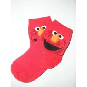   Elmo & Oscar the Grouch Socks ~ 24 to 36 Months ~ 2 Pair Set Toys