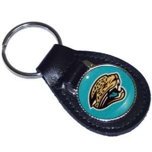 Jacksonville Jaguars Leather Key Chain Holder  Sports 