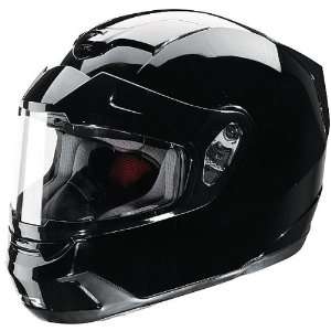   Venom Solid Adult Snow Snowmobile Helmet   Black / Large Automotive