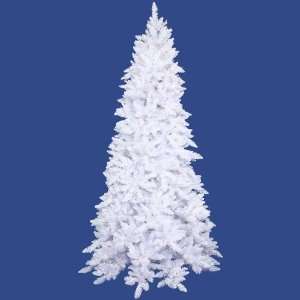  3 Pre Lit White Ashley Spruce Artificial Christmas Tree 