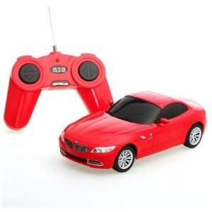    124 Scale BMW Z4 RED Radio Remote Control Car Toys & Games