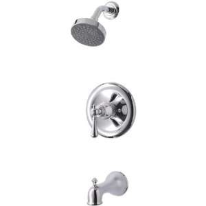   Series Single Handle Tub and Shower Mixer, Chrome