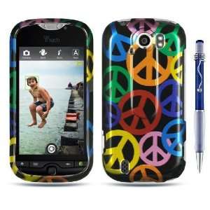  COLORFUL PEACE SIGN Crystal Snap On Phone Protector Hard Cover 
