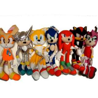   Sonic 7 X Large Plush Doll Stuffed Toy 15 inches   Complete Sonic Doll