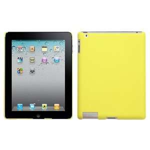 Yellow Back Protector Faceplate Cover(Rubberized) For APPLE iPad 2 