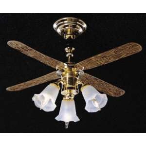    Cir Kit Concepts Ceiling Fan with 3 Tulip Shades Toys & Games