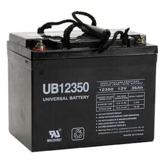 12V 35Ah AGM Sealed Lead Acid Battery UB12350 Group U1  
