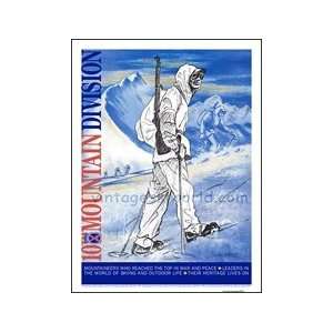   of Soldier In Italy 10th Mountain Division 18 x 24 in.
