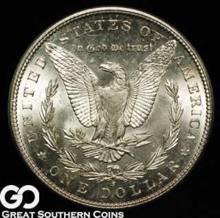 1897 S Morgan Silver Dollar SOLID GEM BU++ ** TOUGH THIS NICE 