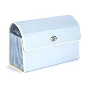  Semikolon 19 Pocket Accordion File, Ciel Sky Blue (26309 