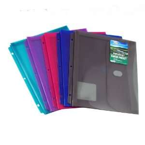 Line Biodegradable Binder Pocket with 1 Inch Gusset, 1 File Folder 