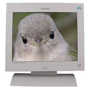  15 Toshiba TekBright 60A LCD Monitor w/Speakers (Beige 