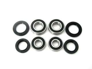 Both Front Wheel Bearings Seals YFM350 Warrior 1987 04  