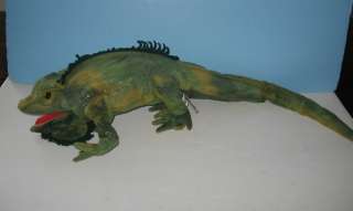 32 Folkmanis Folktails Plush Full Body Iguana Puppet  