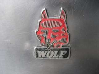 WOLF 6 BURNER HOLE OVEN RANGE 36 Nat.Gas Testing  See Pictures  