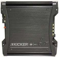 Kicker 10ZX400.1 400 Watt RMS Mono Class D Car Audio Amplifier ZX400.1 