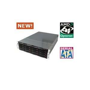  Supermicro Dual Core Opteron 3U Hot Swap SATA RAID Server 