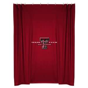   TECH RED RAIDERS LR Shower Curtain   (72 x 72)