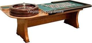 Roulette Table   Casino Grade 8 Foot  