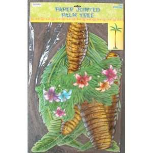  Two 6 Foot Paper Palm Tree Decorations Toys & Games