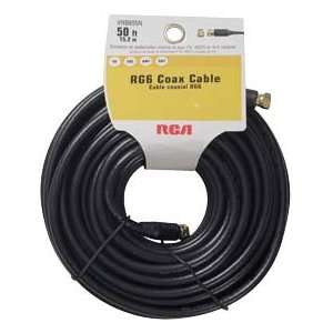   Black 50ft For Audio/Video Source To TV Hdtv/A/V Receiver Electronics