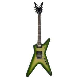  Dean Dime Guitar, Slime with Case Musical Instruments