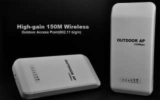 WiFi  150M Wireless Outdoor Access Point, High Gain (802.11 b/g/n 