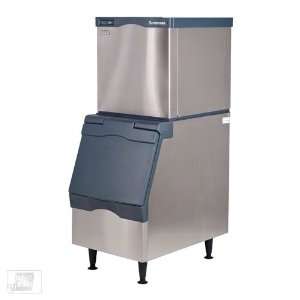   366 Lb Half Size Cube Ice Machine w/ Storage Bin