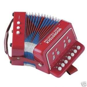 KIDS ACCORDION ~ WOODSTOCK PERCUSSION~authentic sound, song book 