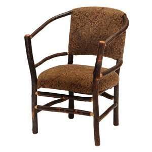   Lodge 83250 Chesterfield Hoop Accent Chair, Hickory