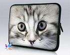 Navy Blue Lucky Cat 12 13 Laptop Computer Case Shoulder Bag