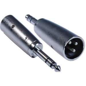  XLR Male to 1/4 Stereo Male Adaptor. Audio / Video Products, Audio 