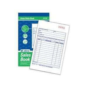  Adams Business Forms Products   Sales Order Book, 3 Part 