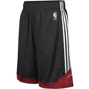  adidas Miami Heat Black CB Basketball Shorts Sports 