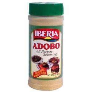 Iberia Adobo Without Pepper 16 oz  Grocery & Gourmet Food