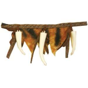 Lets Party By Forum Novelties Inc Stone Age Style Adult Choker / Tan 