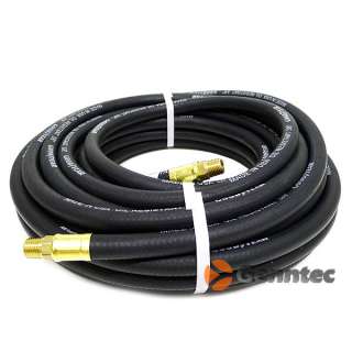 50 FT 3/8 GOODYEAR Air Hose For Air Compressor Tool Black 300PSI Oil 