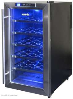 AW 181E NewAir 18 Bottle Wine Cooler With Digital Temperature Readout