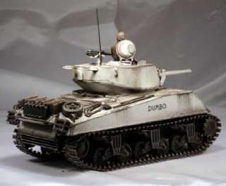 35 Built US M4A3E2 Jumbo Sherman Tank WWII Winter  