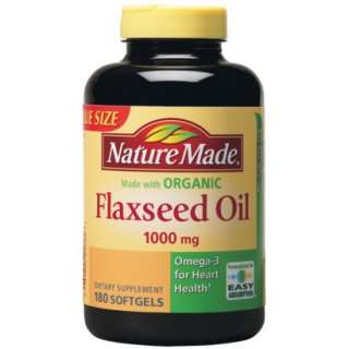 Nature Made Flaxseed Oil 180 Ct Value Size.Opens in a new window