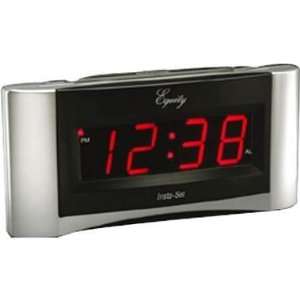   Impact Merchandising 40009 Insta Set Alarm Clock  Red