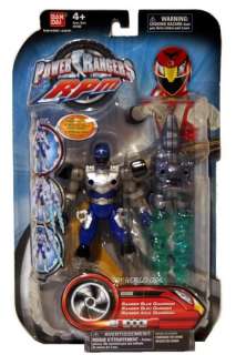 Power Rangers RPM Auxiliary Trax Ranger Blue Guardian  