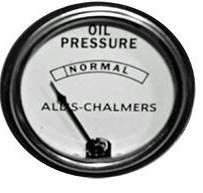 OIL PRESSURE GAUGE ALLIS CHALMERS D10,D12,D14,D15,D17  