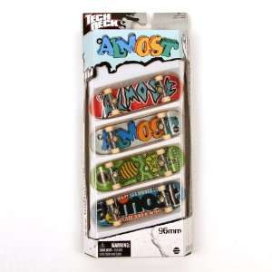 Tech Deck 4 Pack Almost Skateboards Toys & Games