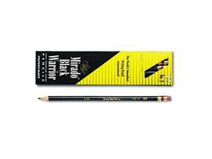  Mirado Black Warrior Woodcase Pencil, HB #2, Black Matte Barrel, Dozen