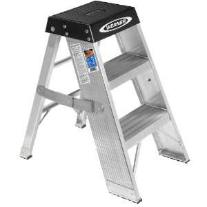  Werner 3 Aluminum Step Ladder SSA03
